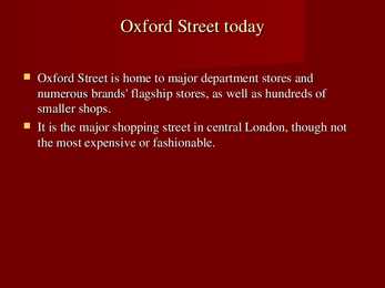 Oxford street #4