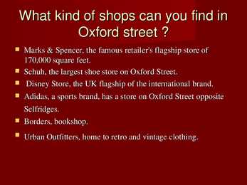 Oxford street #5