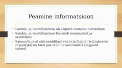 Sambla- ja samblikurinne #2