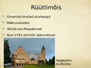 Mõis 17 sajandil #8