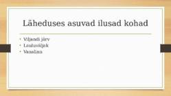 Viljandi lossivaremed #5