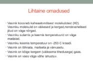 Vesinik ja Hapnik #4