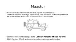 Autode liigitus #11