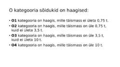 Autode liigitus #21