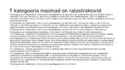 Autode liigitus #22