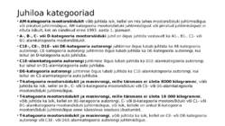 Autode liigitus #25