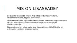 Autode lisaseadmed #2