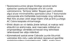 Autondus Eestis #25