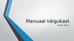 Manuaal käigukast