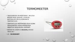 Mõõteriistad #2