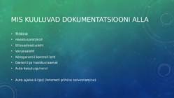 Tehniline dokumentatsioon ja infotehnoloogilised vahendid #2