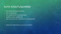 Tehniline dokumentatsioon ja infotehnoloogilised vahendid #10