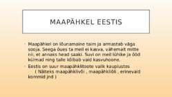 Kultuuritaime presentatsioon-Maapähkel #9