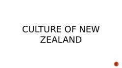 Culture of New Zealand