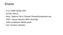 HEITI TALVIK #2