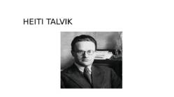 HEITI TALVIK