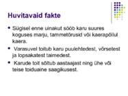 Pruunkaru toidulaud #4