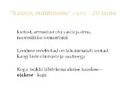 Schuberti lalulutsüklid #4