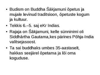 Budism #2
