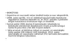 Argentiina energiamajandus #11