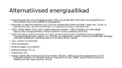 Argentiina energiamajandus #13