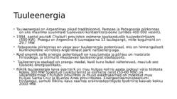 Argentiina energiamajandus #8
