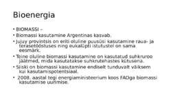 Argentiina energiamajandus #10