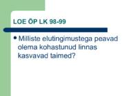 Asulate taimed #2