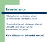 Asulate taimed #4