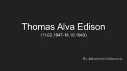 Thomas Alva Edison