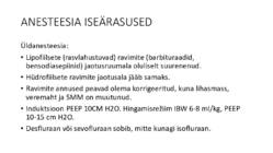 Adipoossus ja anesteesia #15