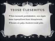 Elulooraamatu esitlus #3