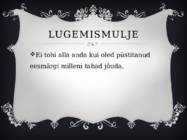 Elulooraamatu esitlus #8