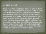 Zeus-kirjandus #3