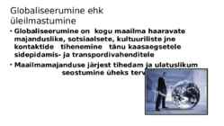 Globaliseerumine #2