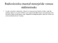 Radioaktiivsus ja kiirgus #4