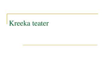 Kreeka teater