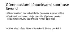 Haridusprobleem Eestis #4