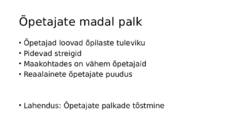 Haridusprobleem Eestis #6