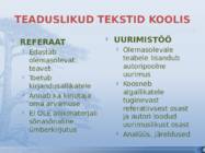 TSITEERIMINE JA REFEREERIMINE #2