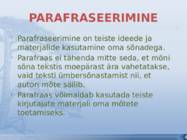 TSITEERIMINE JA REFEREERIMINE #13