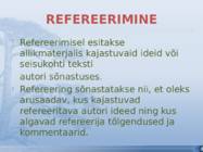 TSITEERIMINE JA REFEREERIMINE #15