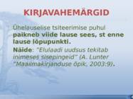 TSITEERIMINE JA REFEREERIMINE #18