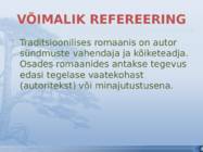 TSITEERIMINE JA REFEREERIMINE #23