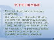 TSITEERIMINE JA REFEREERIMINE #8