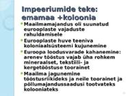 Ühiskonnageograafia-Maailmamajanduse kujunemine #13