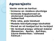 Ühiskonnageograafia-Maailmamajanduse kujunemine #3