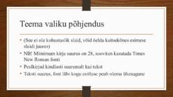 Näidis esitlus #2