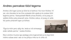 Tõde ja õigus - noor Andres #6
