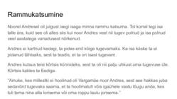 Tõde ja õigus - noor Andres #7